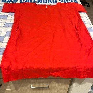 Excellent condition Eileen fisher organic linen shift dress in small